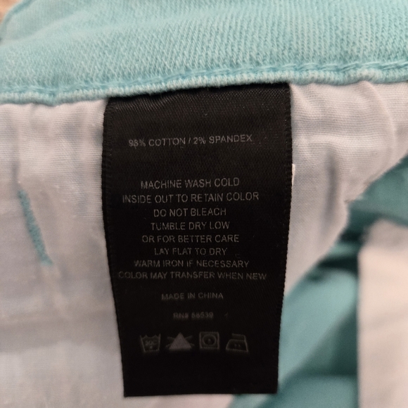 Kut From The Kloth Mid Rise Size 8 Light Green Jeans - Picture 16 of 16